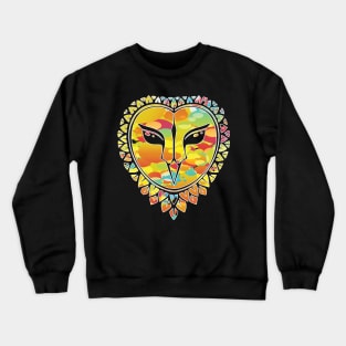 Great owl owl bird t-shirt Crewneck Sweatshirt